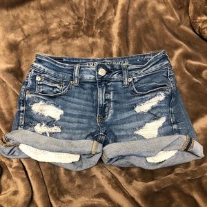 American Eagle high-rise Jean shorts 🌟